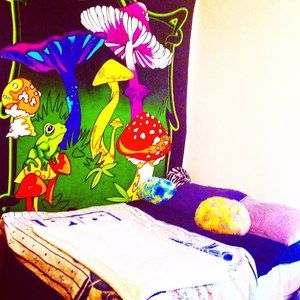 Mushroom Forest Tapestry